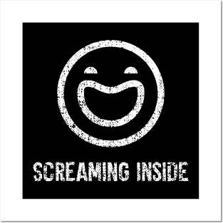 Screaming Inside Posters and Art